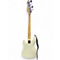 Used Peavey milestone II Olympic White Electric Bass Guitar