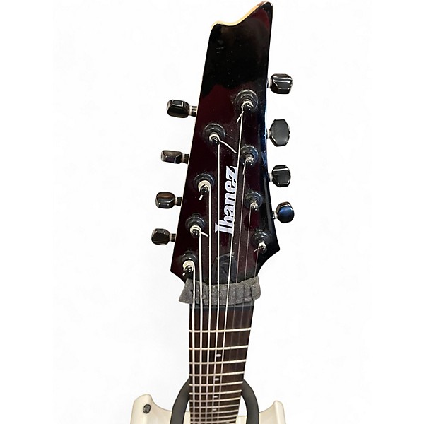 Used Ibanez RG8 8 String WHITE Solid Body Electric Guitar