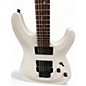 Used Schecter Guitar Research Diamond Series PT WHITE Solid Body Electric Guitar