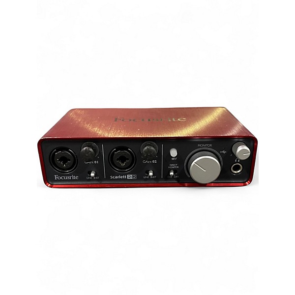 Used Focusrite Scarlett 2i2 Audio Interface