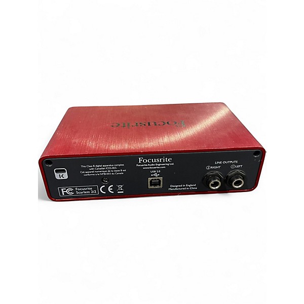 Used Focusrite Scarlett 2i2 Audio Interface
