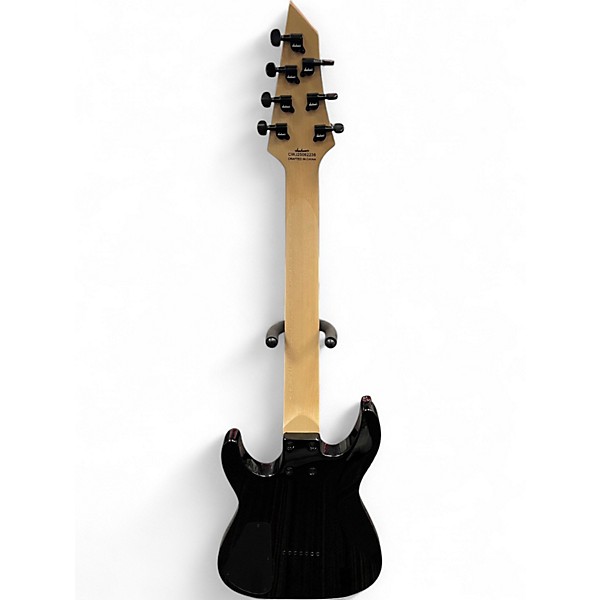 Used Jackson JS22-7 Dinky 7 String Black Solid Body Electric Guitar