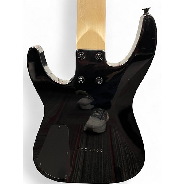 Used Jackson JS22-7 Dinky 7 String Black Solid Body Electric Guitar