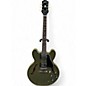 Used Epiphone inspired by gibson es335 olive green Hollow Body Electric Guitar thumbnail