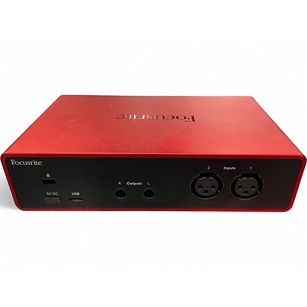 Used Focusrite Scarlett 2i2 Audio Interface