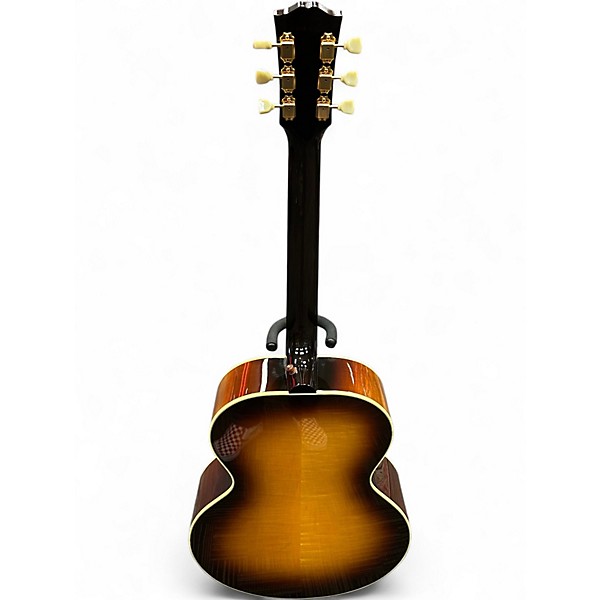 Used Gibson J-185 Vintage Sunburst Acoustic Electric Guitar