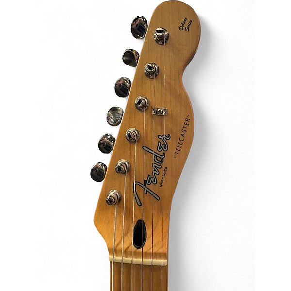 Used 2003 Fender Deluxe Nashville Telecaster Brown Sunburst Solid Body Electric Guitar