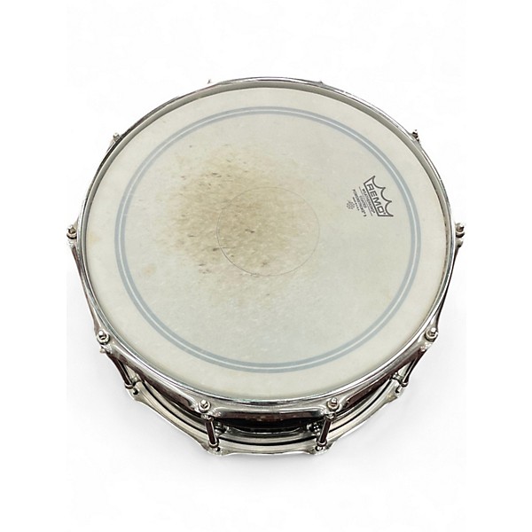 Used Pork Pie 14X6.5 BIG BLACK SNARE BRASS Drum