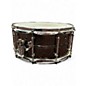 Used Pork Pie 14X6.5 BIG BLACK SNARE BRASS Drum
