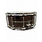 Used Pork Pie 14X6.5 BIG BLACK SNARE BRASS Drum