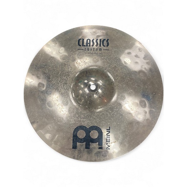 Used MEINL 14in Classic Custom Medium Hi Hat Pair Cymbal