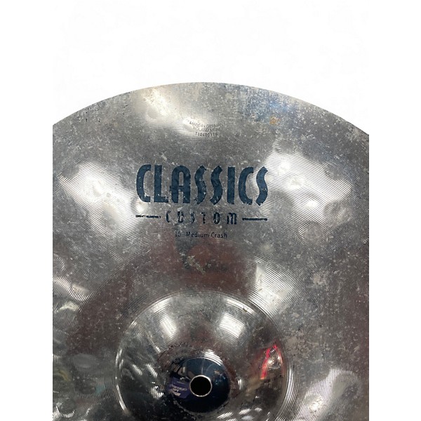 Used MEINL 16in Classic Custom Medium Crash Cymbal