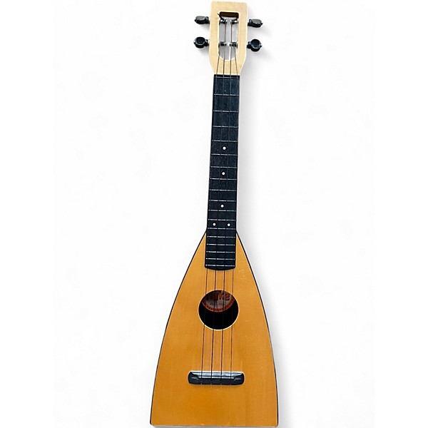Used Magic Fluke m22 electric acoustic Natural Ukulele
