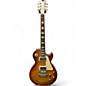 Used 2012 Gibson Les Paul Traditional Iced Tea Solid Body Electric Guitar thumbnail