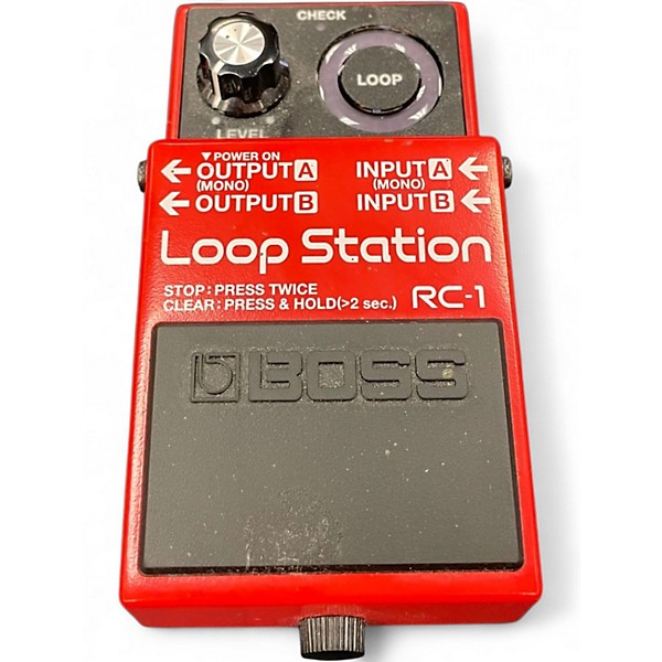 Used BOSS RC1 Loop Station Pedal