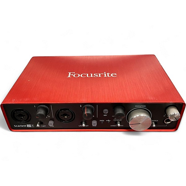 Used Focusrite Scarlett 2i4 Audio Interface