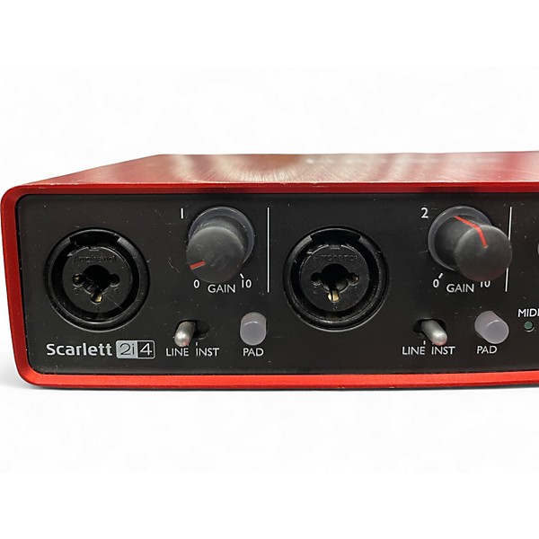 Used Focusrite Scarlett 2i4 Audio Interface