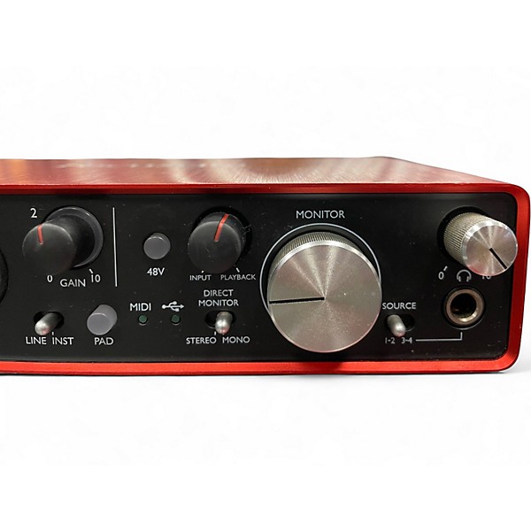 Used Focusrite Scarlett 2i4 Audio Interface