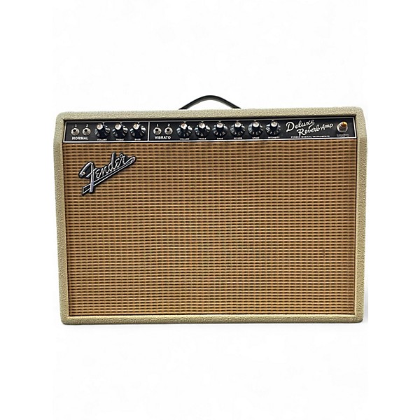 Used Fender DELUXE REVERB BLONDE Tube Guitar Combo Amp