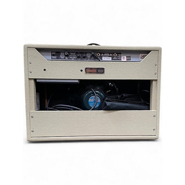Used Fender DELUXE REVERB BLONDE Tube Guitar Combo Amp