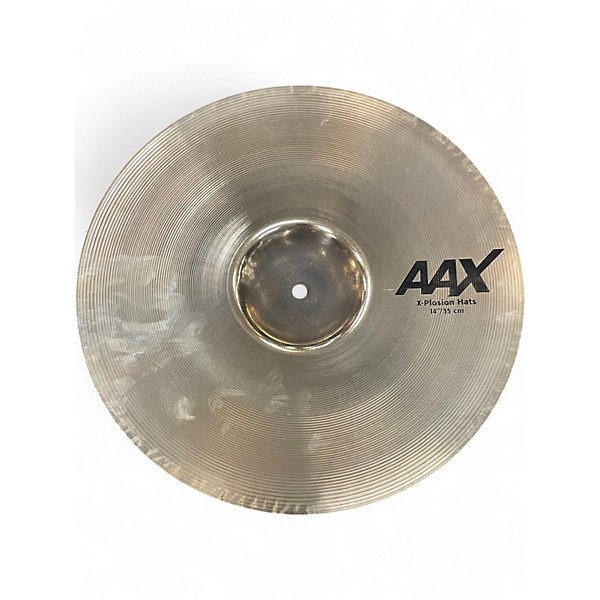 Used SABIAN 14in AAX Xplosion Hi Hat Pair Cymbal