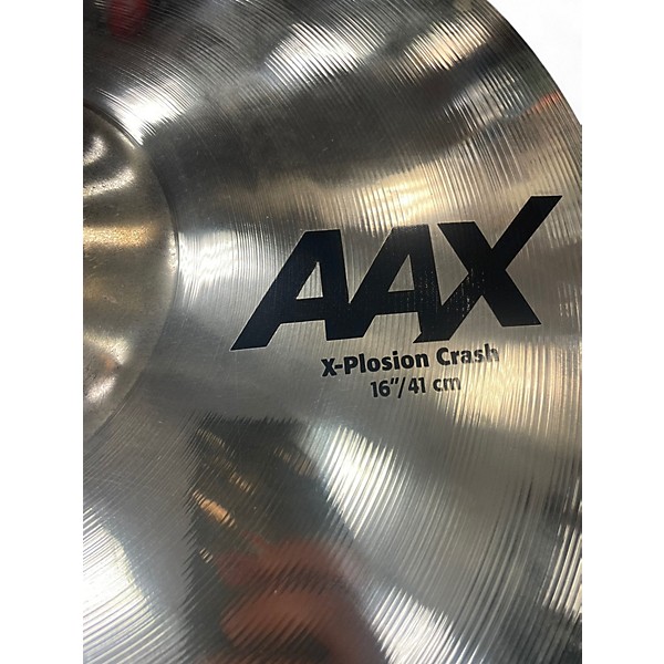Used SABIAN 16in AAX Xplosion Crash Cymbal