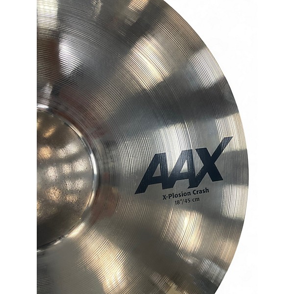Used SABIAN 18in AAX Xplosion Crash Cymbal