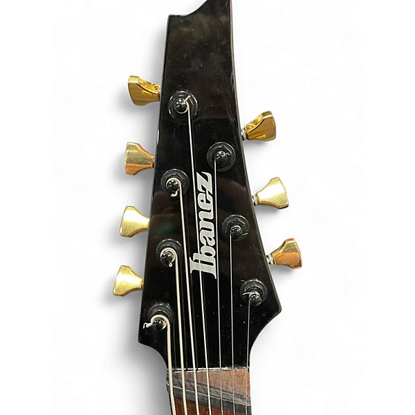 Used Ibanez RGMS7 Black Solid Body Electric Guitar