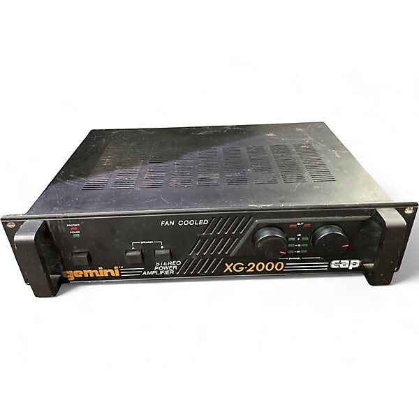 Used Gemini XG2000 Power Amp