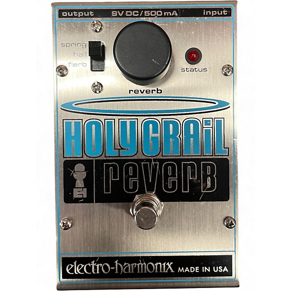 Used Electro-Harmonix Holy Grail V1 Effect Pedal