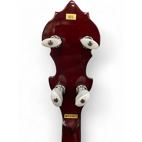 Used Goya 5 STRING BANJO Cherry Banjo