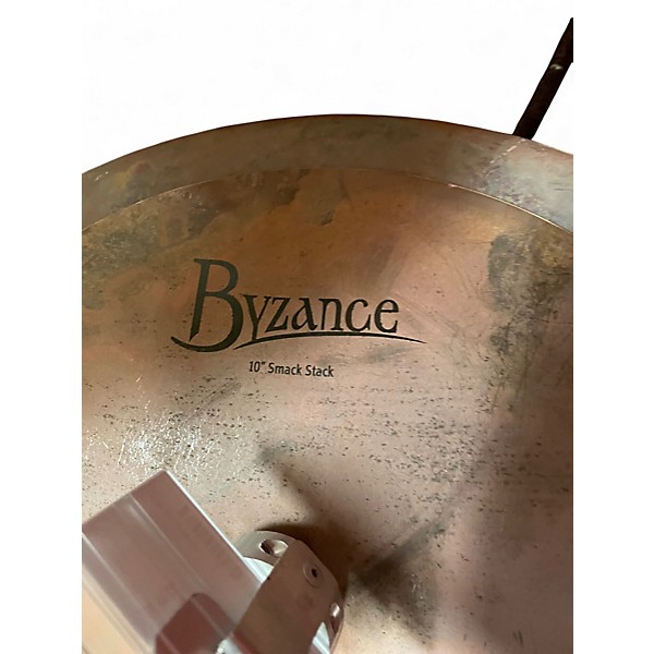 Used MEINL 2 Piece 10"/12" BYZANCE SMACK STACK Cymbal
