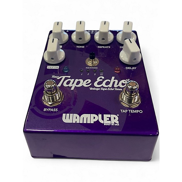 Used Wampler Faux Tape Echo Delay Effect Pedal