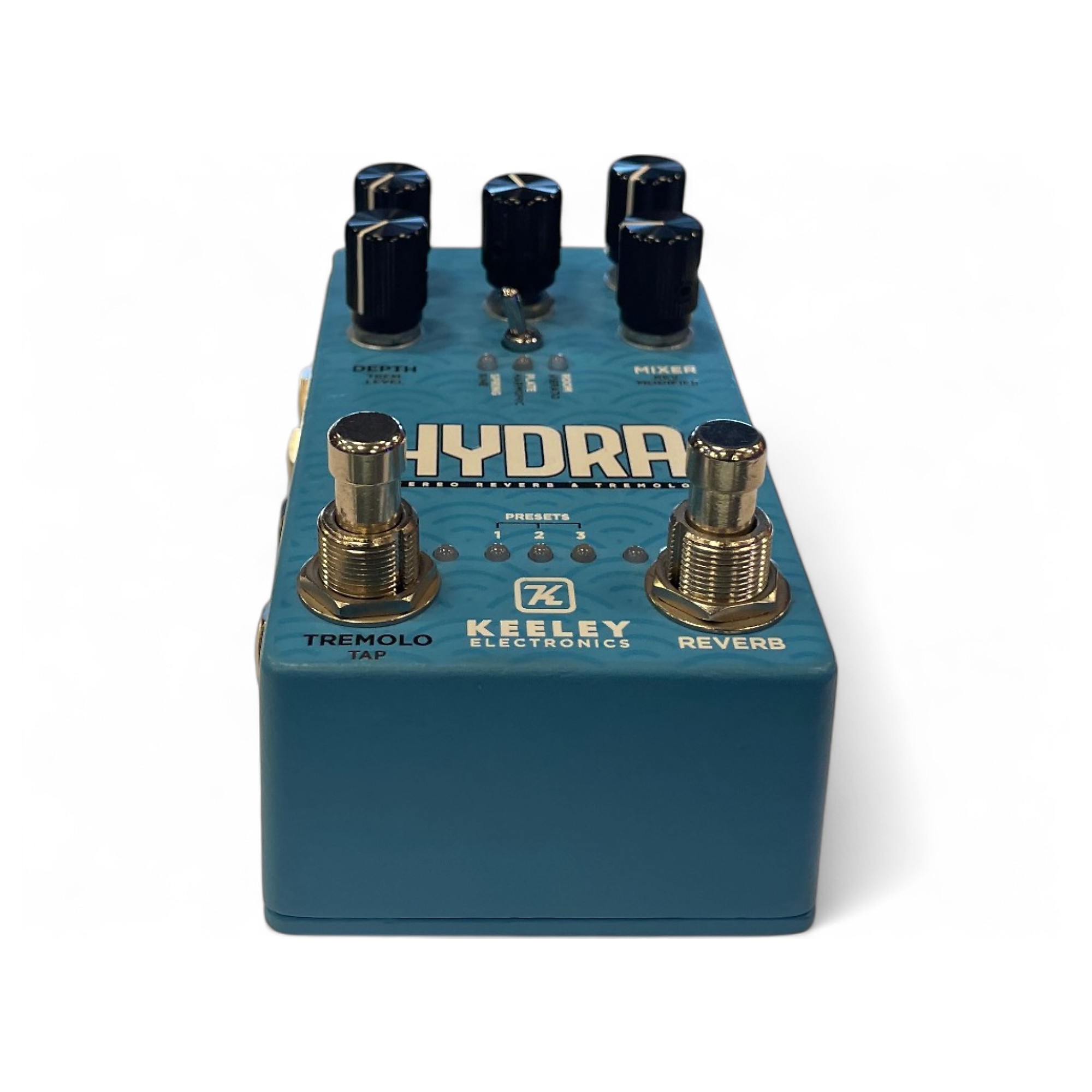 Used Keeley HYRDA STEREO REVERB & TREMOLO Effect Pedal | Guitar Center