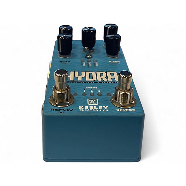 Used Keeley HYRDA STEREO REVERB & TREMOLO Effect Pedal
