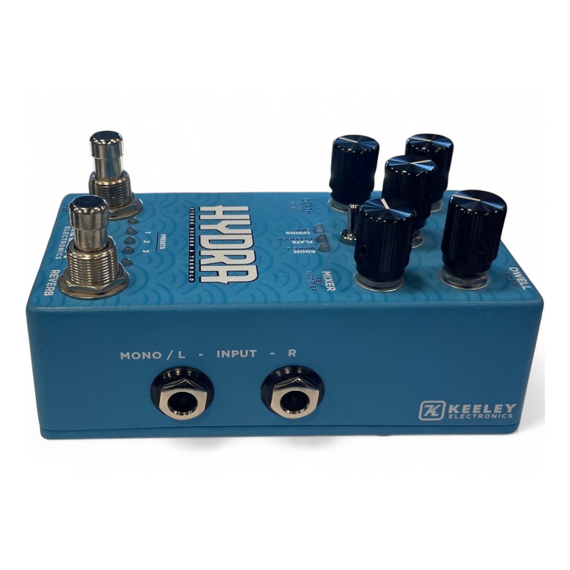 Used Keeley HYRDA STEREO REVERB & TREMOLO Effect Pedal | Guitar Center