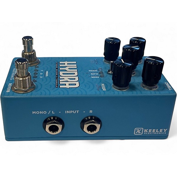 Used Keeley HYRDA STEREO REVERB & TREMOLO Effect Pedal
