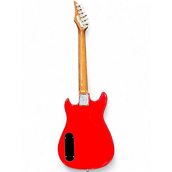 Used Hondo H717GR Red Solid Body Electric Guitar
