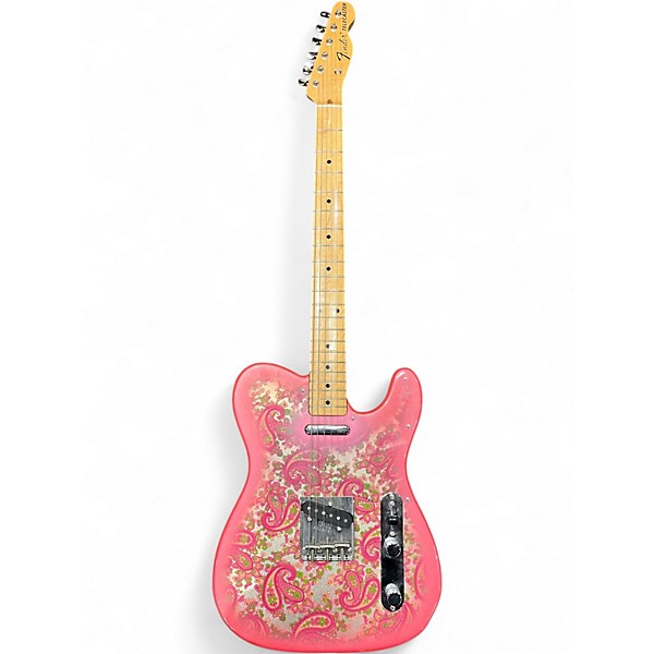 Used 2002 Fender CIJ TL69 Paisley Pink Paisley Solid Body Electric Guitar