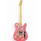Used 2002 Fender CIJ TL69 Paisley Pink Paisley Solid Body Electric Guitar thumbnail