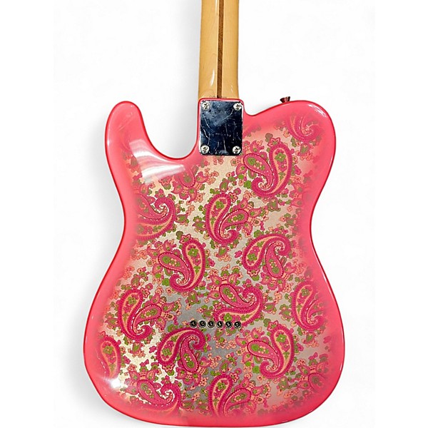 Used 2002 Fender CIJ TL69 Paisley Pink Paisley Solid Body Electric Guitar