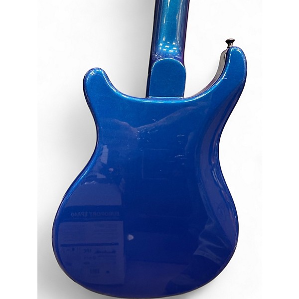 Used PRS SE EG Metallic Blue Solid Body Electric Guitar