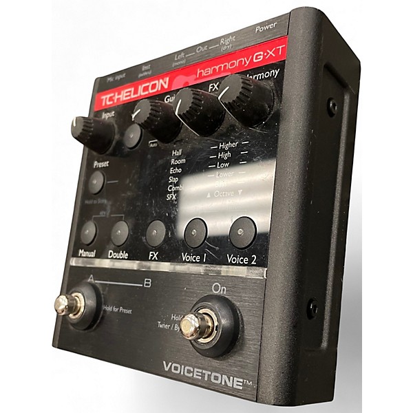 Used TC Helicon Harmony GTX Vocal Processor