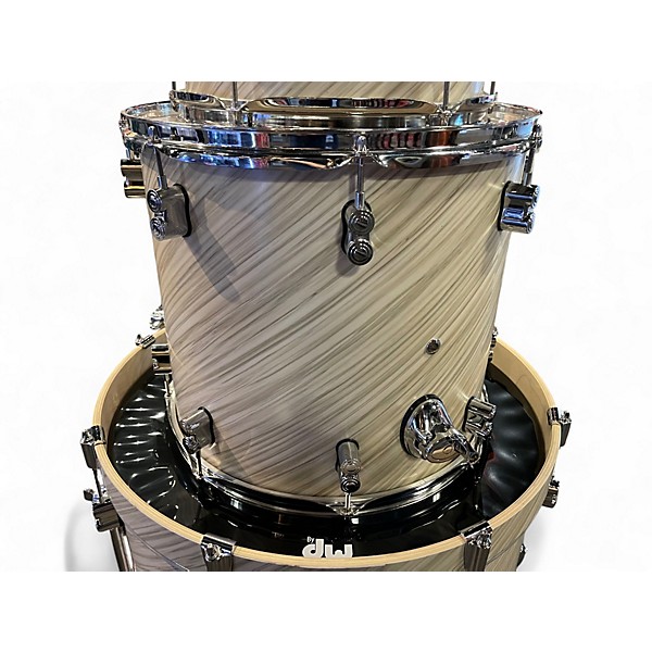 Used PDP by DW 3 Piece Concept Series TWISTED IVORY Drum Kit