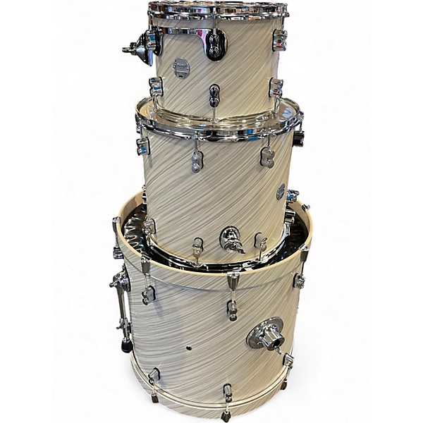 Used PDP by DW 3 Piece Concept Series TWISTED IVORY Drum Kit