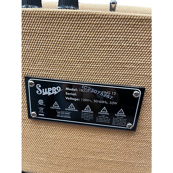 Used Supro 1822R DELTA KING 12 Tube Guitar Combo Amp