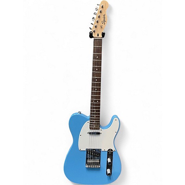 Used Squier sonic telecaster Sonic Blue Solid Body Electric Guitar