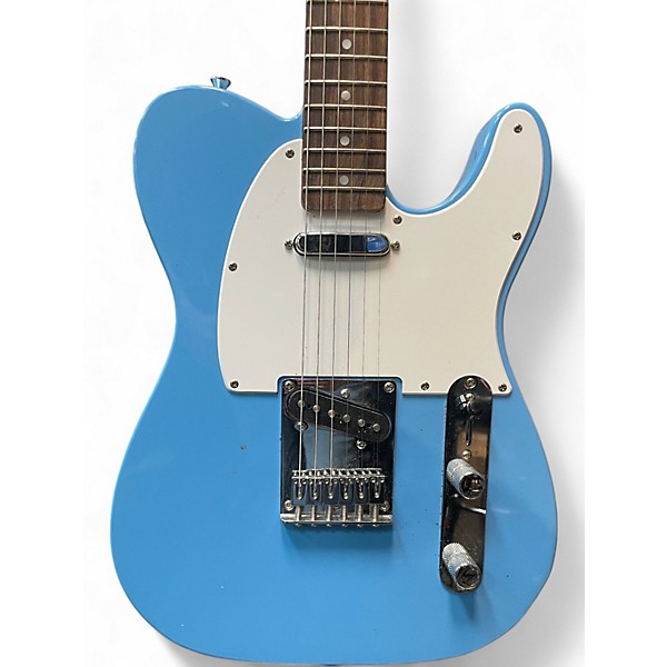 Used Squier sonic telecaster Sonic Blue Solid Body Electric Guitar