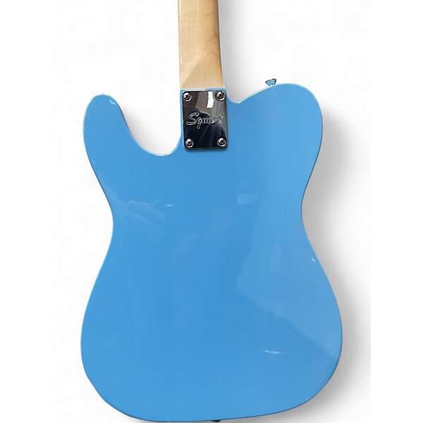 Used Squier sonic telecaster Sonic Blue Solid Body Electric Guitar