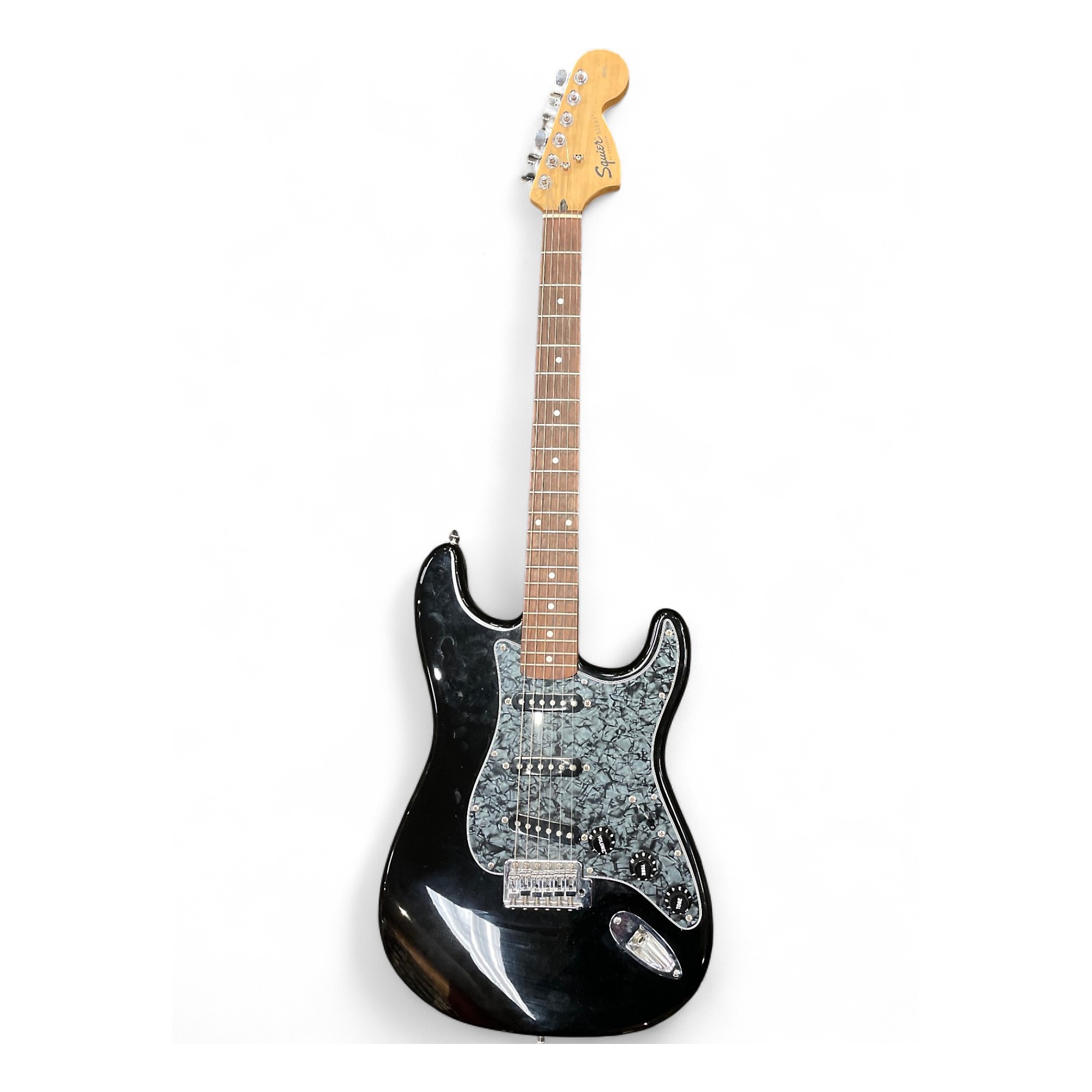 【中古】Squier Affinity Stratocaster Used Squier Affinity Stratocaster BLACK PEARL Solid Body Electric